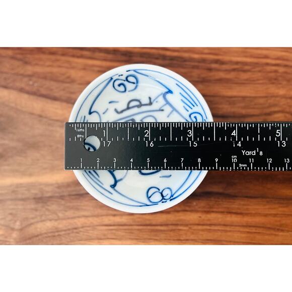 Vintage Canton Express Porcelain Plates (4) & Sause Dishes (2) - Picture 8 of 9